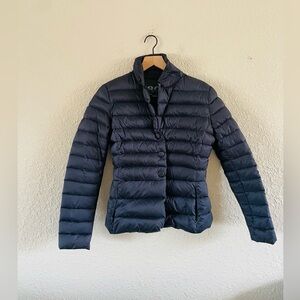 Addmilano Navy Ladies Down Puffer Jacket